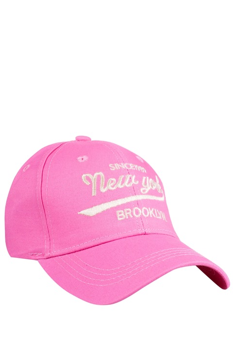 Sapca de baseball, Agrafka, model Text New York, One-Size, Roz, One-Size