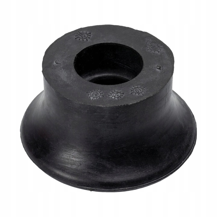 Lökhárító motorhoz, Febi Bilstein 01929, gumi, fekete