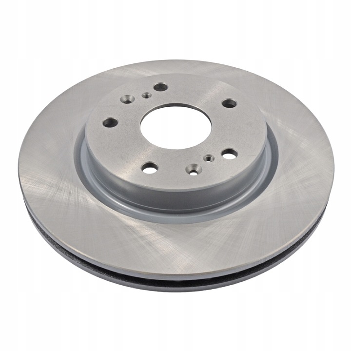 Комплект 2 спирачни диска, Febi Bilstein, 108472, Сив