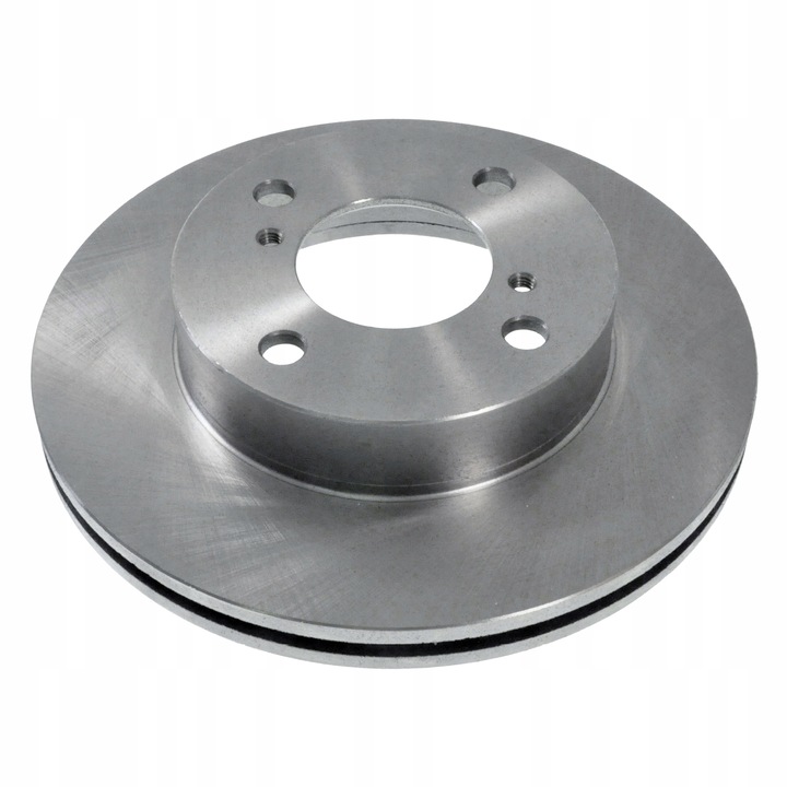 Комплект 2 спирачни диска, Febi Bilstein, 108443, Сив