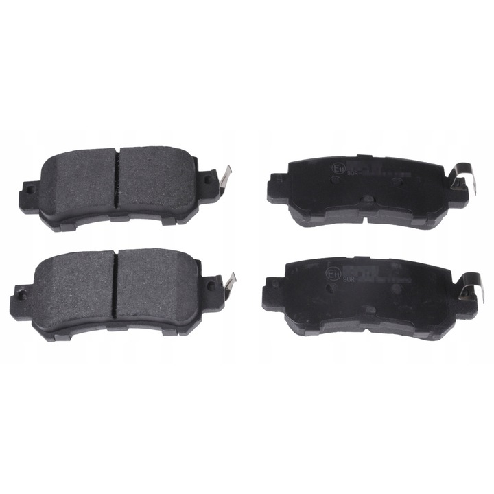 Fékbetétek FEBI BILSTEIN, 104,6x14,4x43,6 mm, ECE R90, hátsó tengely