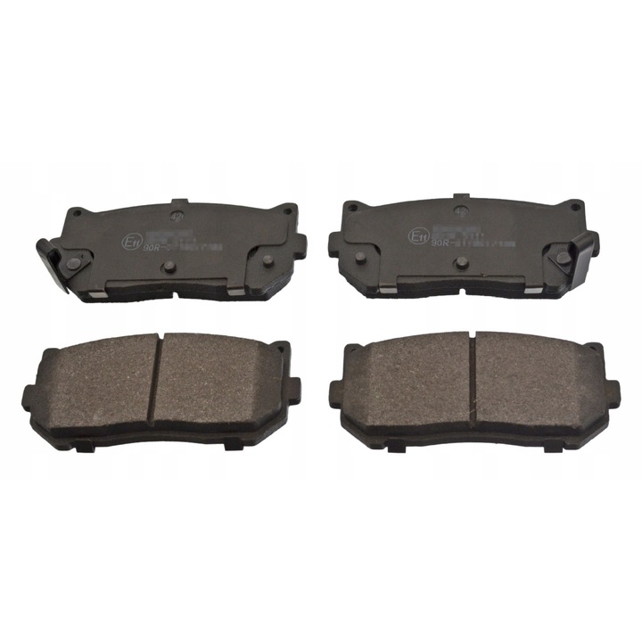 Комплект 4 накладки, FEBI BILSTEIN, черни, 116337