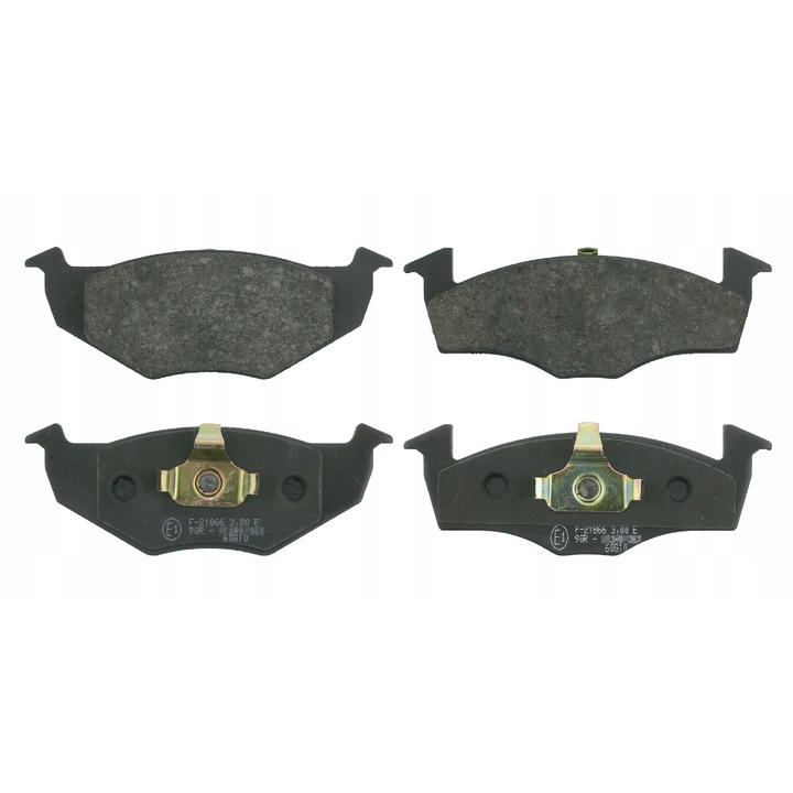 Комплект от 4 накладки, FEBI BILSTEIN, 16006, черни