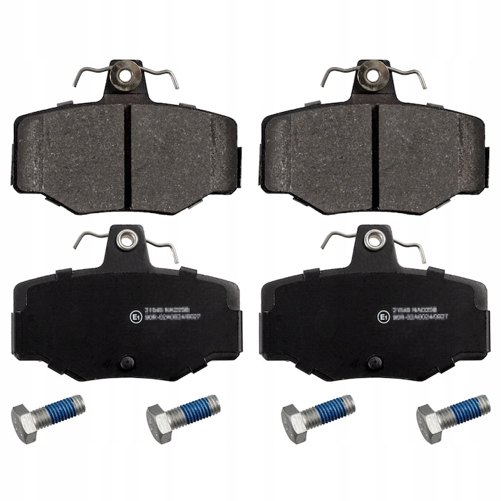 4 db-os fékbetét készlet, FEBI BILSTEIN, 16274, Fekete