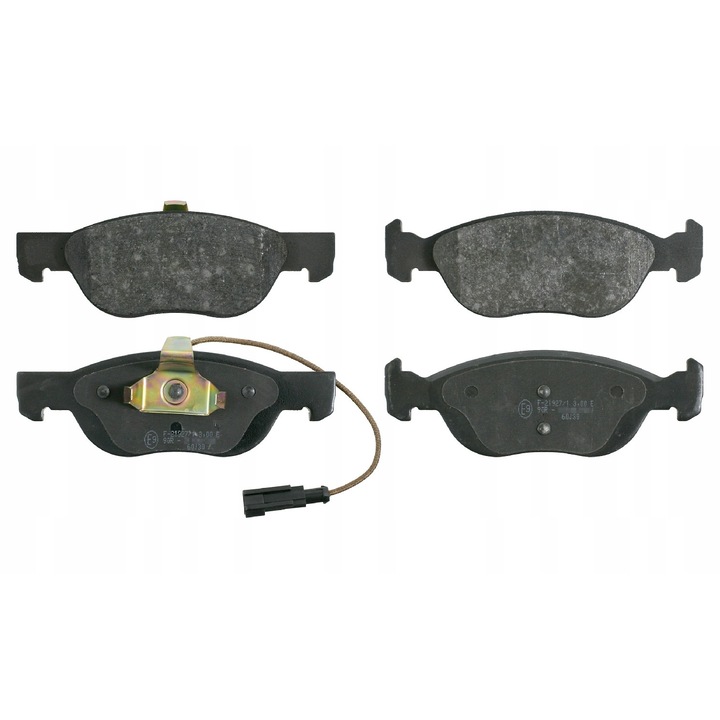 Комплект 4 накладки, FEBI BILSTEIN, черни, 16091