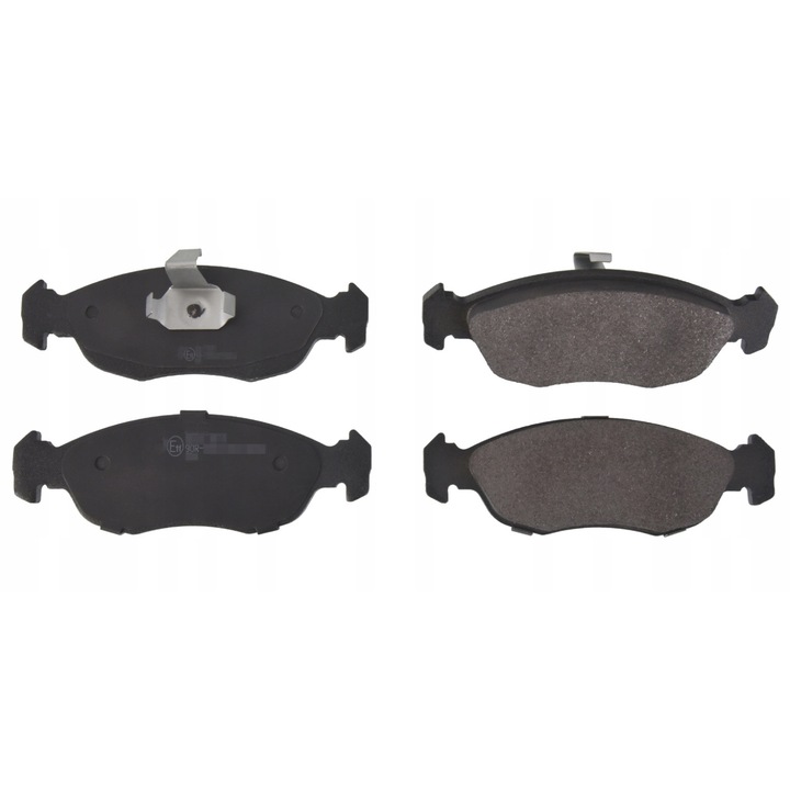 Комплект 4 накладки, FEBI BILSTEIN, черни, 16238