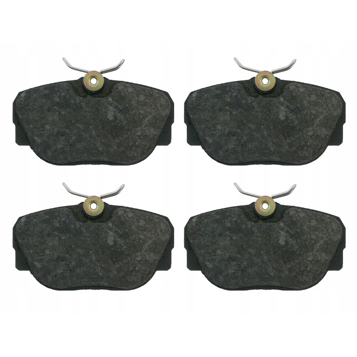 Комплект 4 накладки, FEBI BILSTEIN, черни, 16197