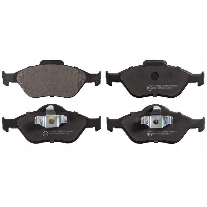 Fékbetétek, FEBI BILSTEIN 16401, Fekete