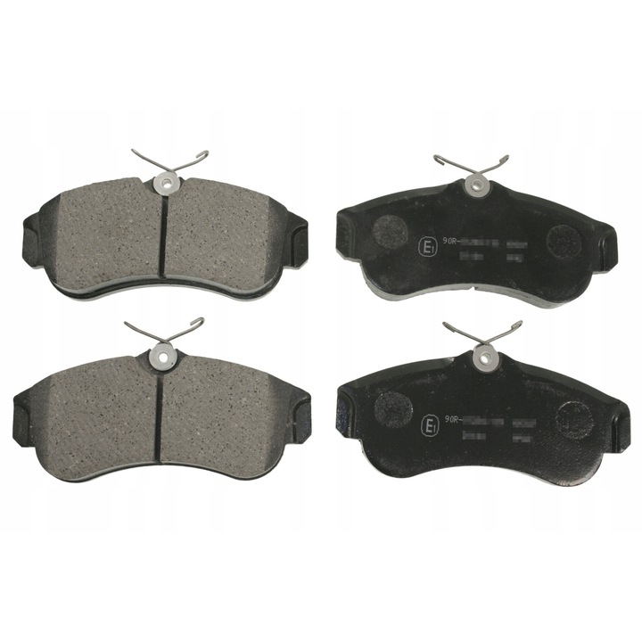 Комплект 4 накладки, FEBI BILSTEIN, черни, 16201