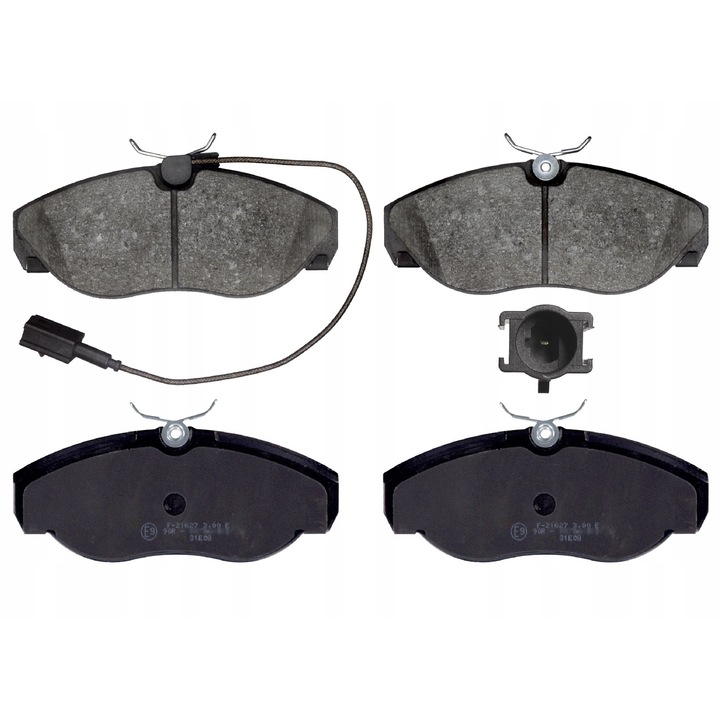 Fékbetétek, FEBI BILSTEIN 16391, Fekete