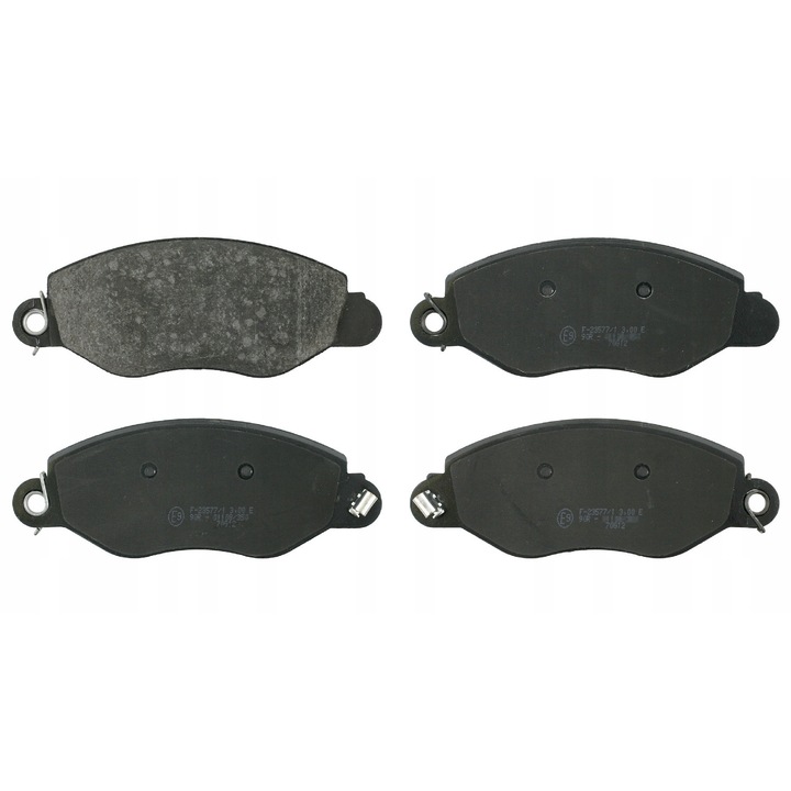 Fékbetétek, FEBI BILSTEIN 16424, Fekete