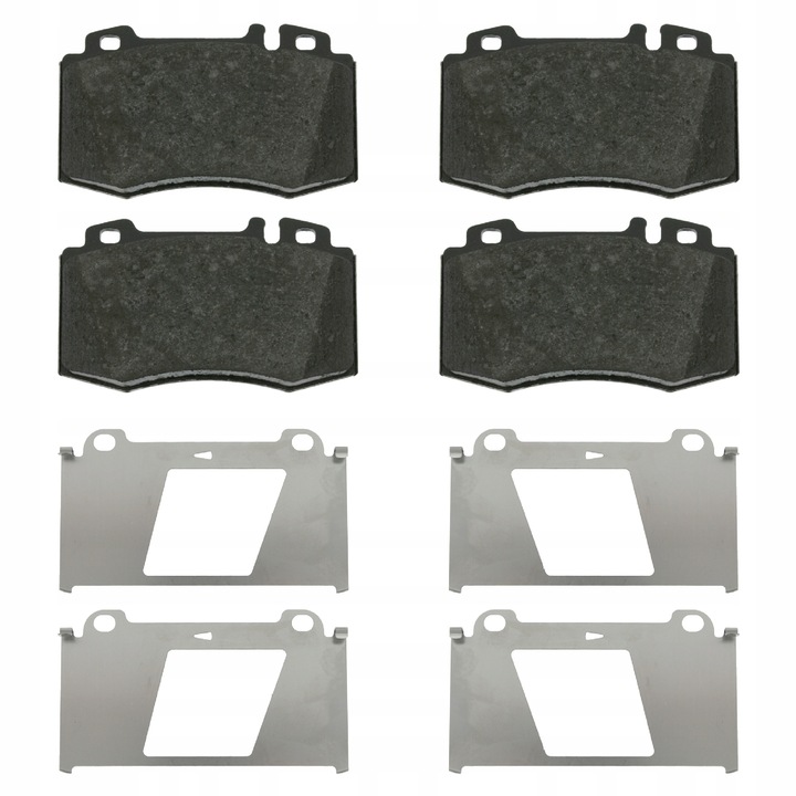 Fékbetétek, Febi Bilstein, fekete, 16481