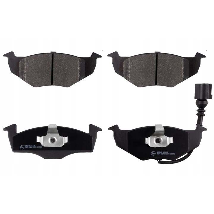 Fékbetétek, Febi Bilstein, fekete, 16482