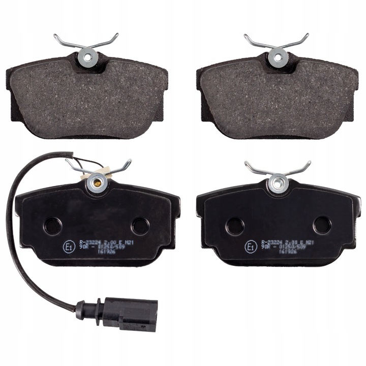 4db fékbetét készlet, FEBI BILSTEIN, 16412, szürke