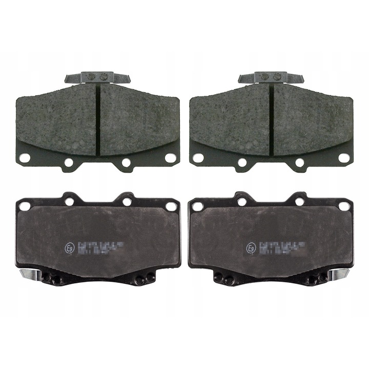 Placute de frana, Febi Bilstein, Negru, 16537