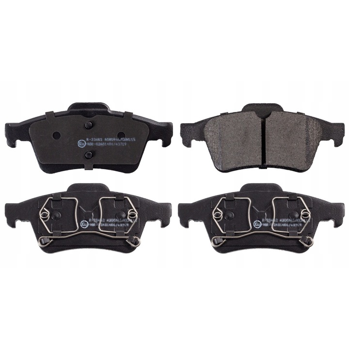 Fékbetétek, FEBI BILSTEIN 16428, Fekete