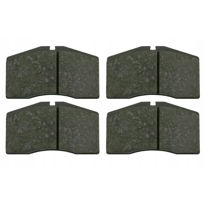 Fékbetétek, Febi Bilstein, fekete, 16514