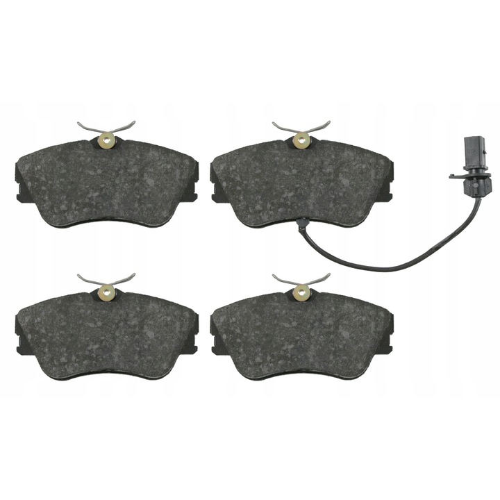 Fékbetétek, Febi Bilstein, fekete, 16449