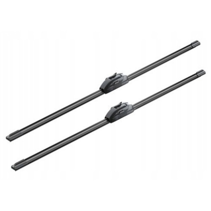 Lama stergator Bosch, 3 397 009 777, fara articulatii, cu duza integrata, 650mm, set