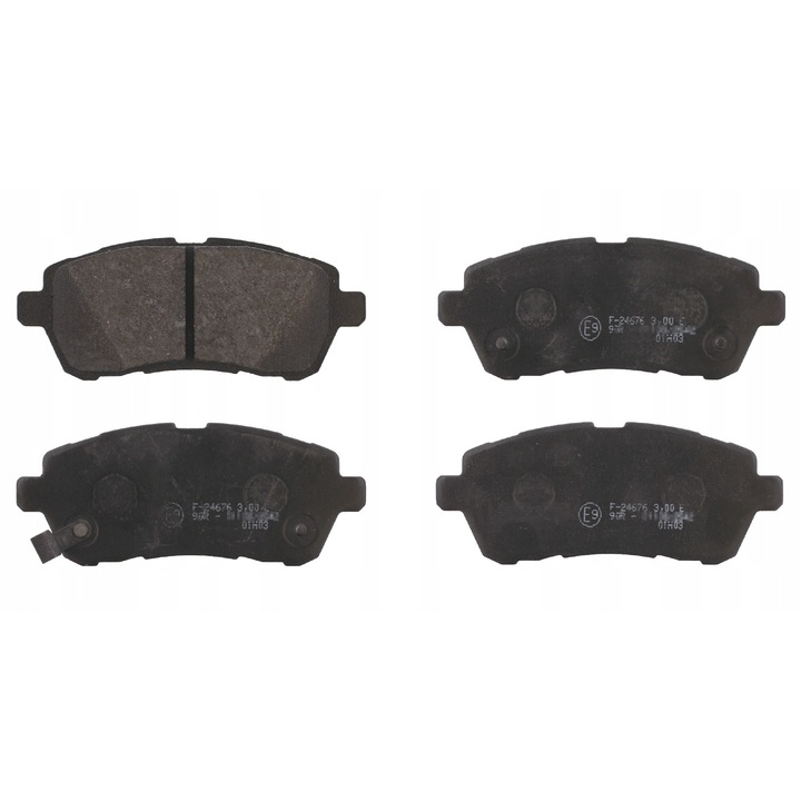 Placute de frana, Febi Bilstein, Negru, 16771