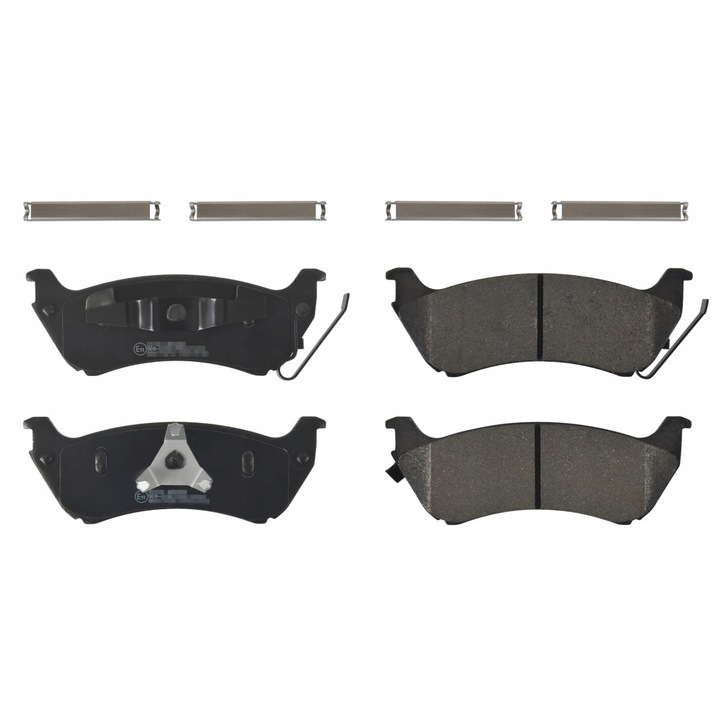 Fékbetétek, Febi Bilstein, fekete, 16769