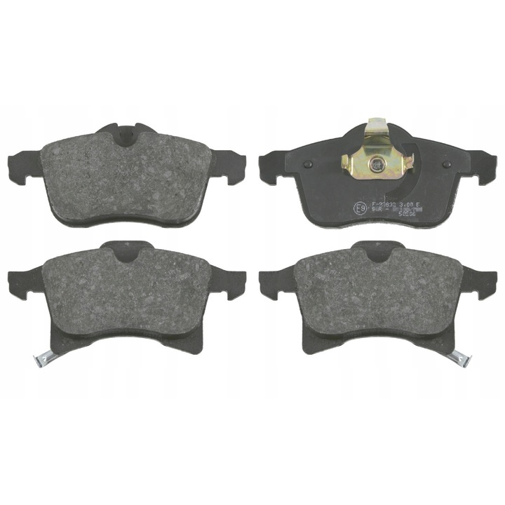 Fékbetétek, Febi Bilstein, szürke, 16491