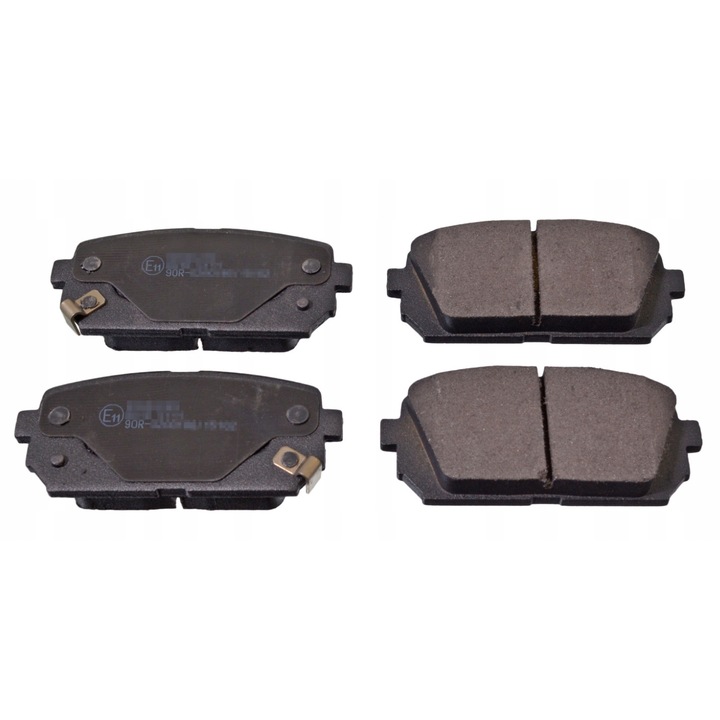 Спирачни накладки, Febi Bilstein, черни, 16817