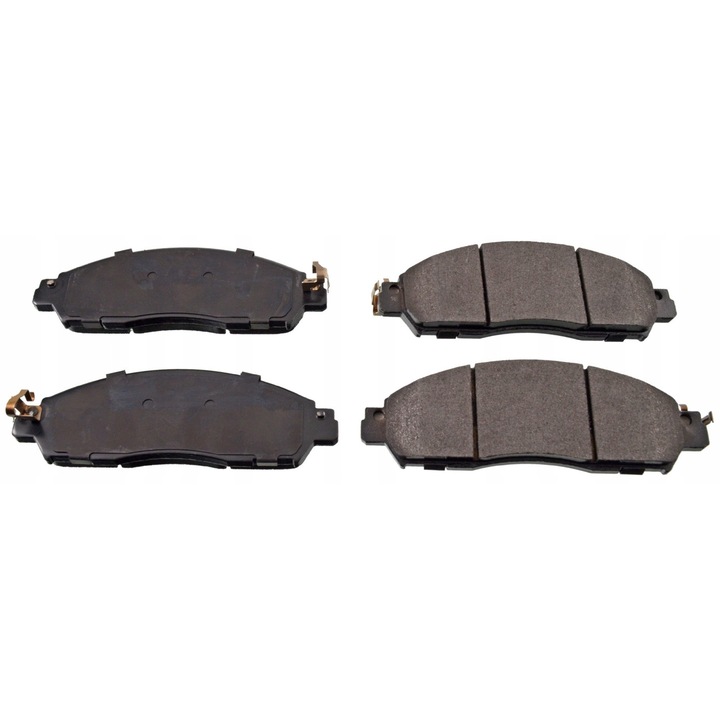 Fékbetétek FEBI BILSTEIN 170382, ECE R90 jóváhagyott, 165,5x54x16,1 mm