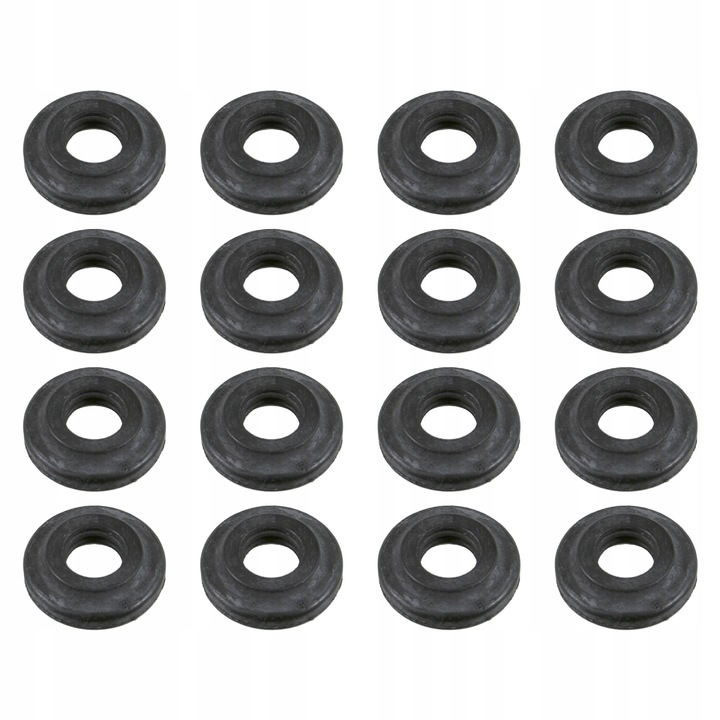 16 db-os tömítéskészlet, Febi Bilstein, 24323, Fekete