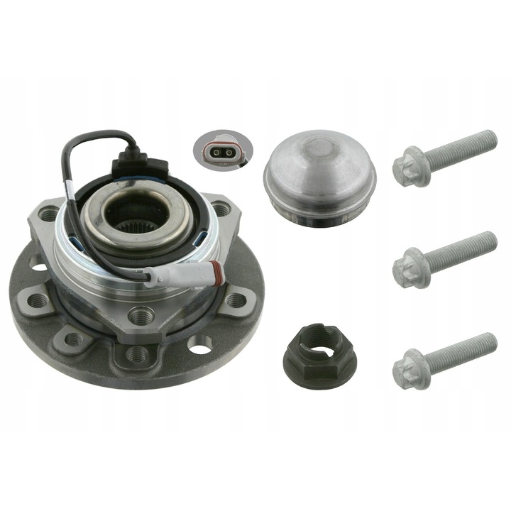 Kerékagy, Febi Bilstein 27386, szürke