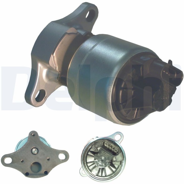 EGR клапан EG10004-12B1, Delphi, Сребрист