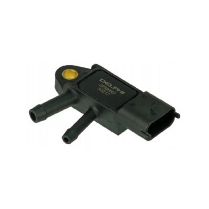 Kipufogógáz nyomásérzékelő DPS00007, Delphi, Fekete