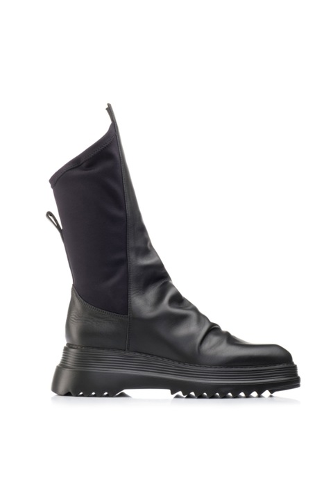 Ghete Musette, KADISHA A94, Piele/Textil, negru