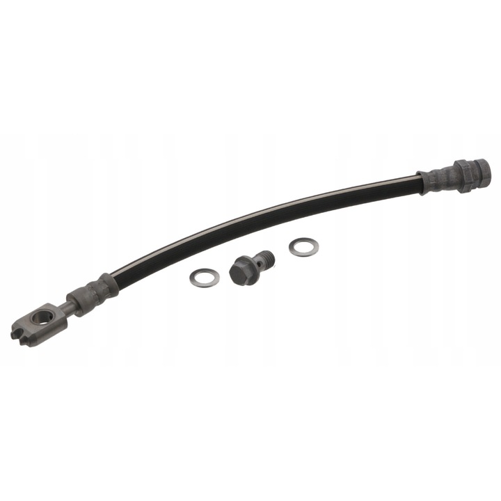 Furtun frana, Febi Bilstein, Flexibil, Negru, 33992