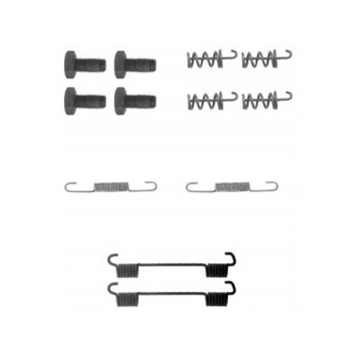 Fékpofa tartozék készlet, Delphi, LY1104