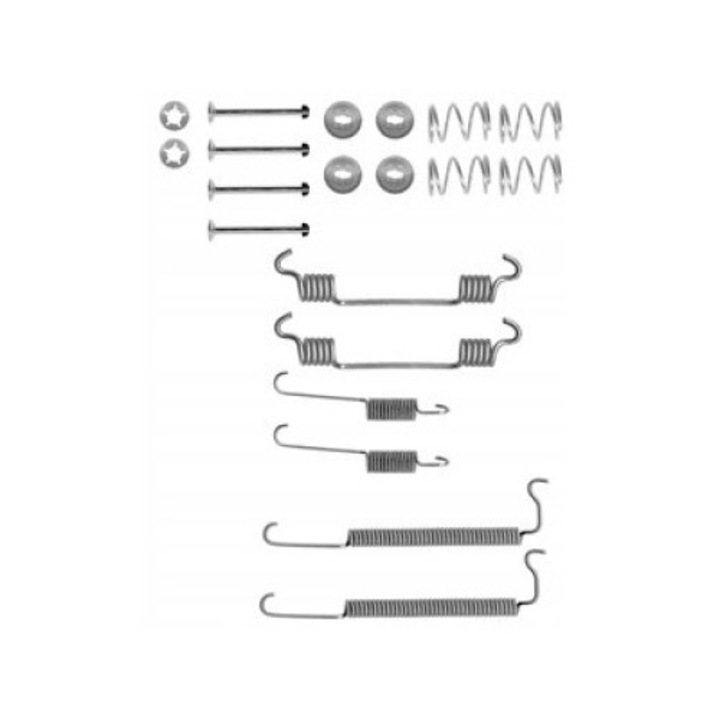 Fékpofa tartozék készlet, Delphi, LY1357