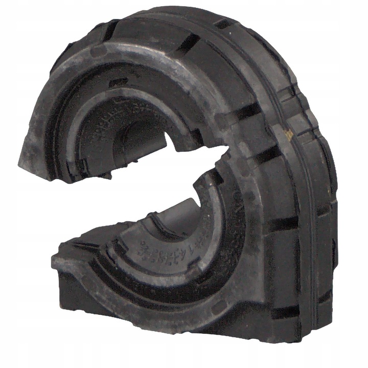 Stabilizátor persely, Febi Bilstein, gumi, fekete, 39087