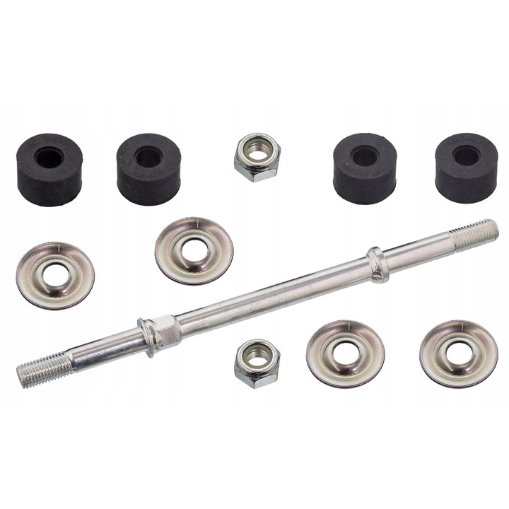 Lengésgátló FEBI BILSTEIN 42596, Acél, ezüst, M10x1,25, 17x12mm