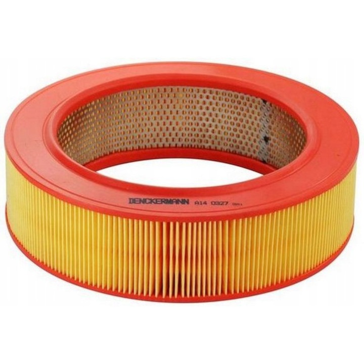 Filtru de aer, Denckermann, A140327, Rosu/Galben