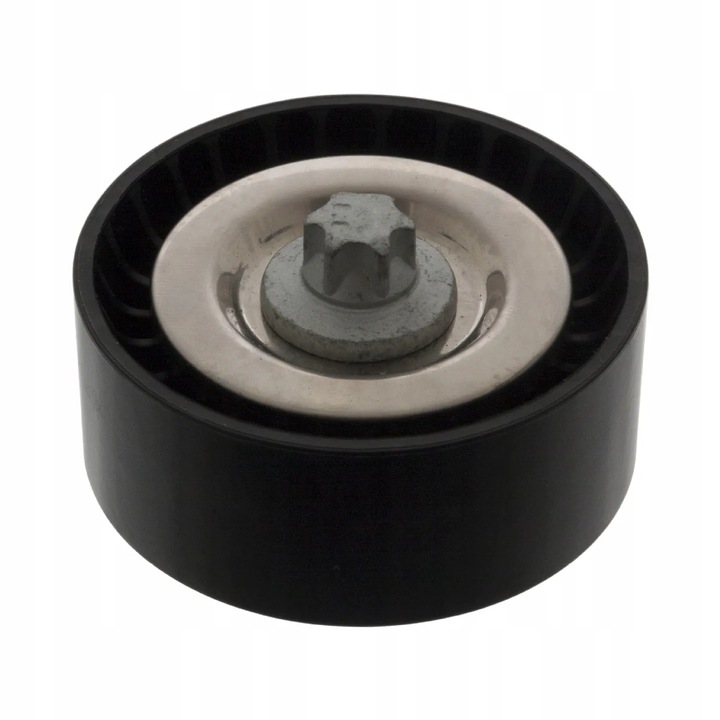 Rola ghidare curea transmisie, FEBI BILSTEIN, 47294, Plastic, 26 x 65 mm, Negru/Argintiu