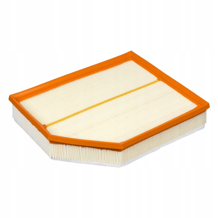Въздушен филтър 48557, FEBI BILSTEIN, оранжев/бял