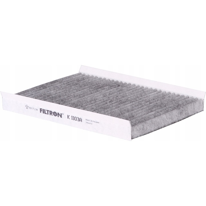 Филтър за купе, Filtron, K 1103A, Бял/Сив