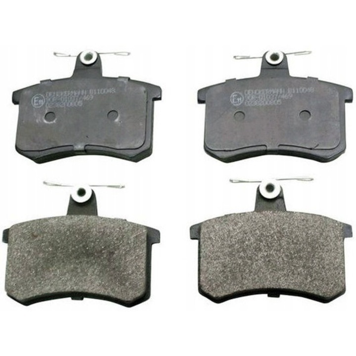 Fékbetétek, Denckermann, B110048, fekete