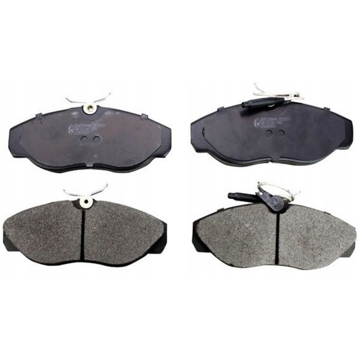 Fékbetét készlet, Denckermann, B110113, szürke