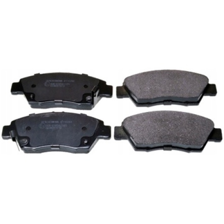 Fékbetét készlet, Denckermann, B110284, szürke