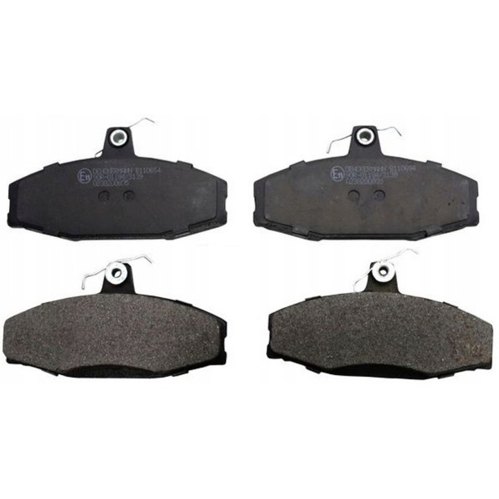 Fékbetét készlet, Denckermann, B110694, fekete