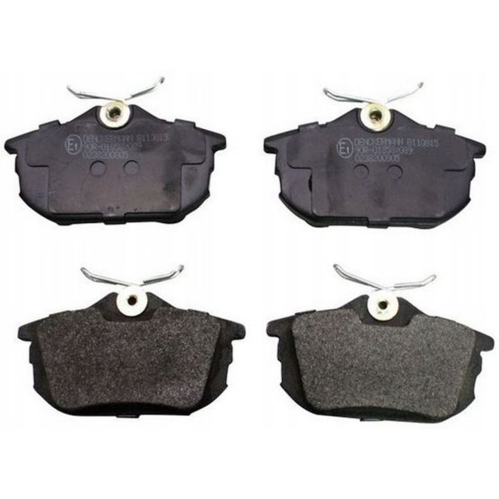 Fékbetétek, Denckermann, B110815, fekete