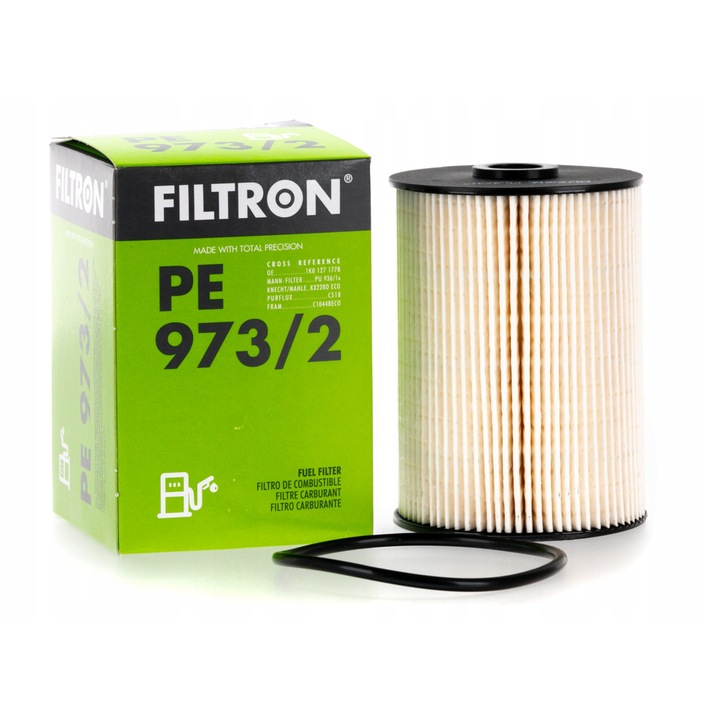 Горивен филтър PE 973/2, Filtron, VW, Черен/Бял
