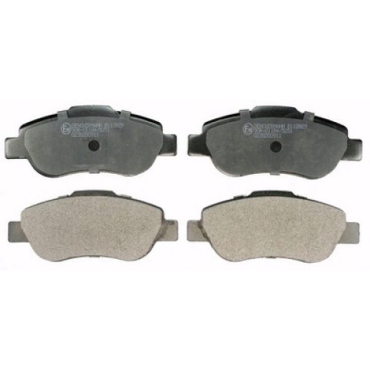 Fékbetét készlet, Denckermann, B110929, szürke