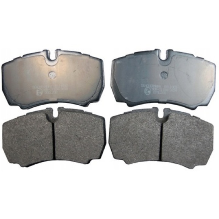Fékbetétek DENCKERMANN B111003, Brembo rendszer, 109,6x63,9 mm, hátsó tengelyhez